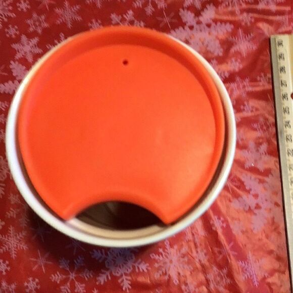 Starbucks, ceramic tropical mug with closing lid - Picture 3 of 4